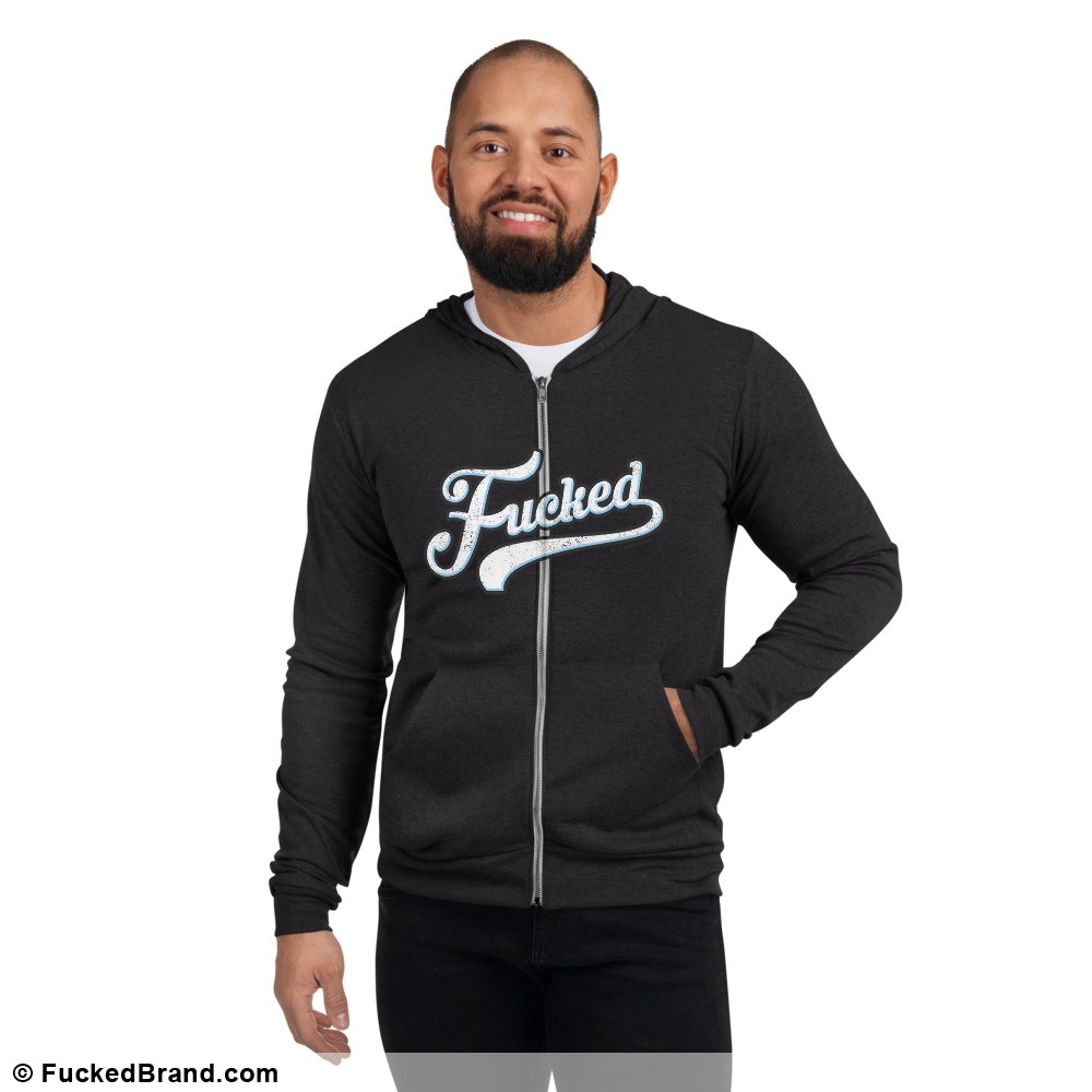 Essential: Fucked Unisex Zipper Hoodie