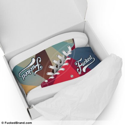 Streetwear Edition: Fucked High Top Canvas Shoes, V.1 (Men’s) – Limited Release