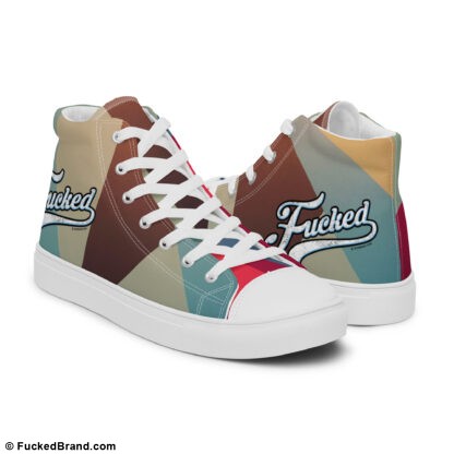 Streetwear Edition: Fucked High Top Canvas Shoes, V.1 (Men’s) – Limited Release